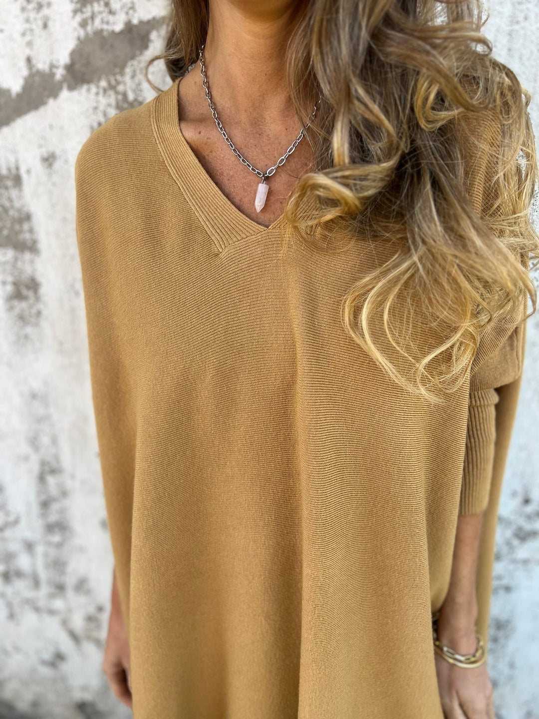 Amely | Fledermausärmel-Stricktop