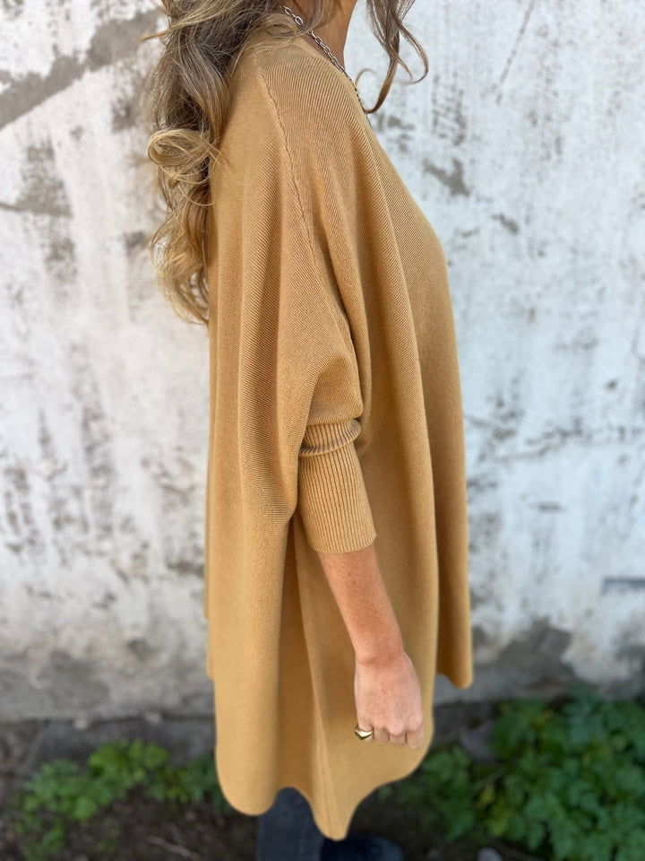 Amely | Fledermausärmel-Stricktop