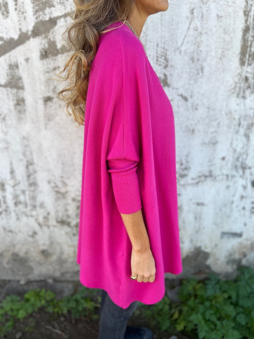Amely | Fledermausärmel-Stricktop
