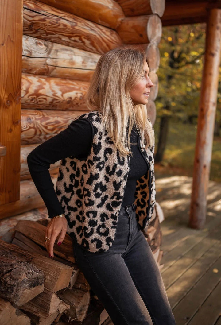 Catelyn | Luxe Leopard Strick