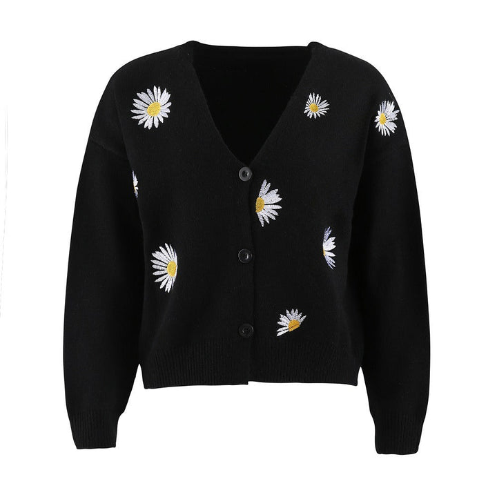 Dianna | Lebhafter Blüten-Strick