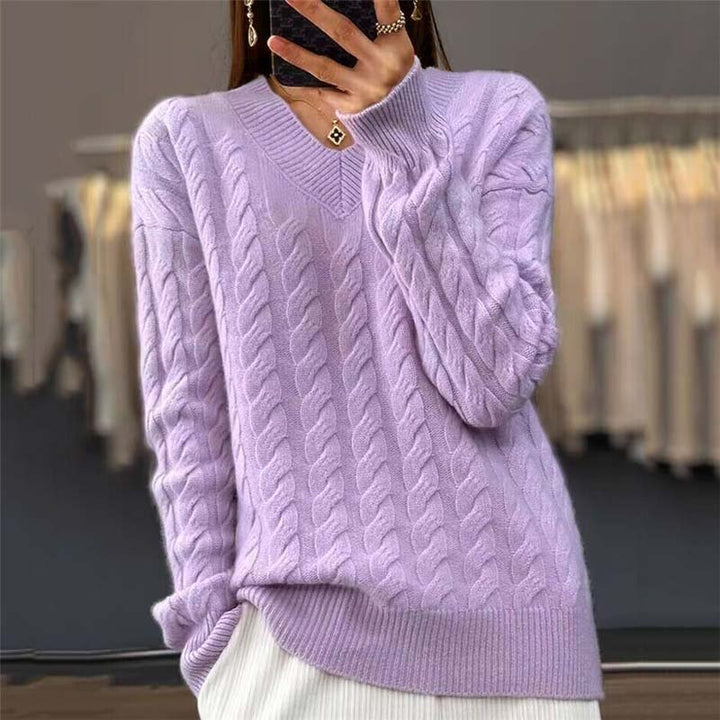 Quinn | Schicker Strickpullover