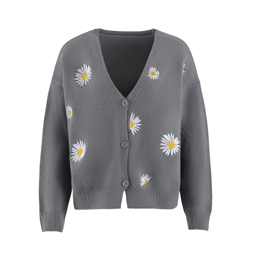 Dianna | Lebhafte Blüten Strick