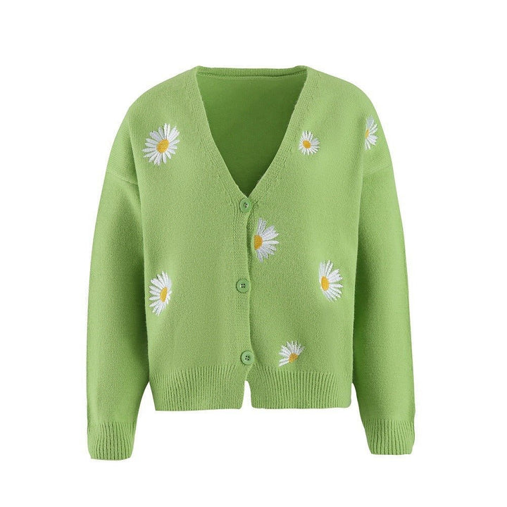 Dianna | Lebhafter Blüten-Strick