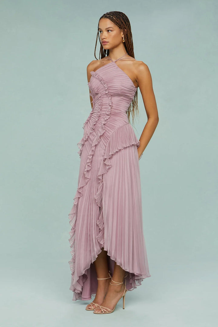 Romy™ | Elegantes Rüschen-Maxikleid