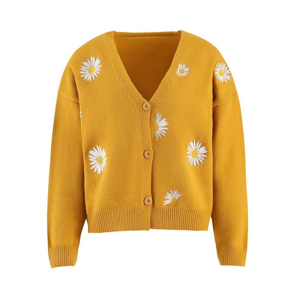 Dianna | Lebhafter Blüten-Strick