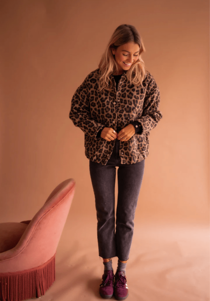 Daena | Luxuriöse Wild-Bomberjacke