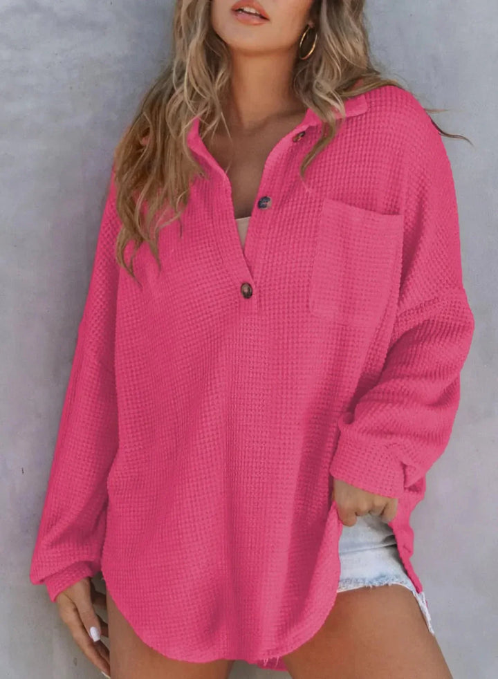 Luisa | Schicke Waffel-Jacke