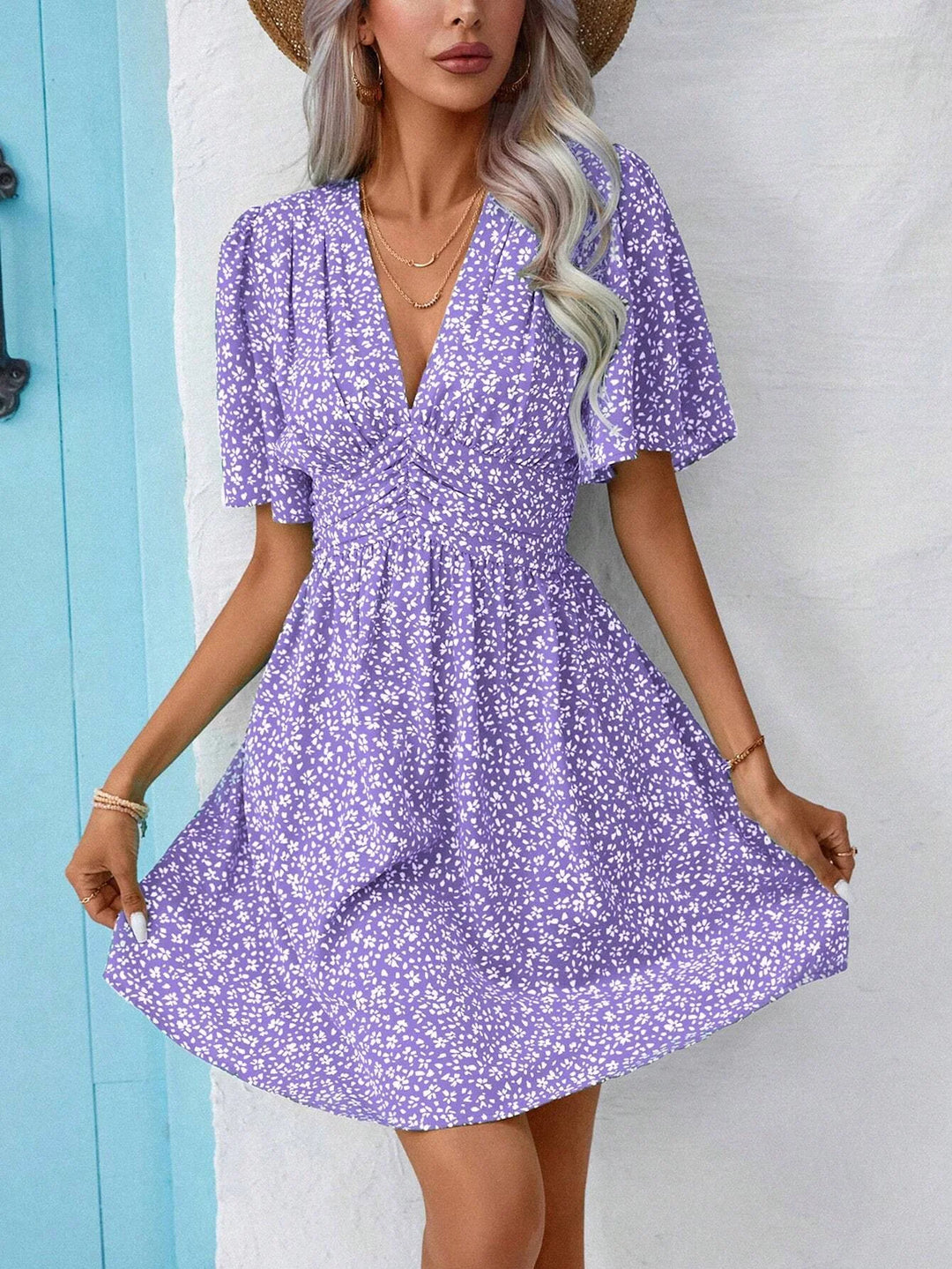 Blakely | Blütengraziöses Minikleid