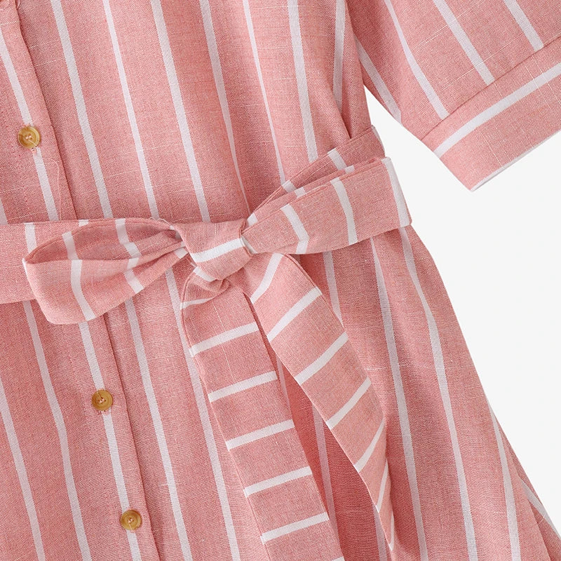 Blush Shoreline™ Hemdkleid mit Gürtel
