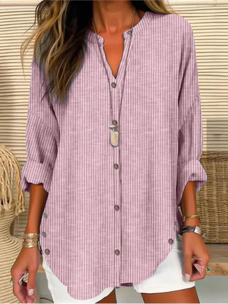 Rosalia | Vintage-Streifen-Bluse