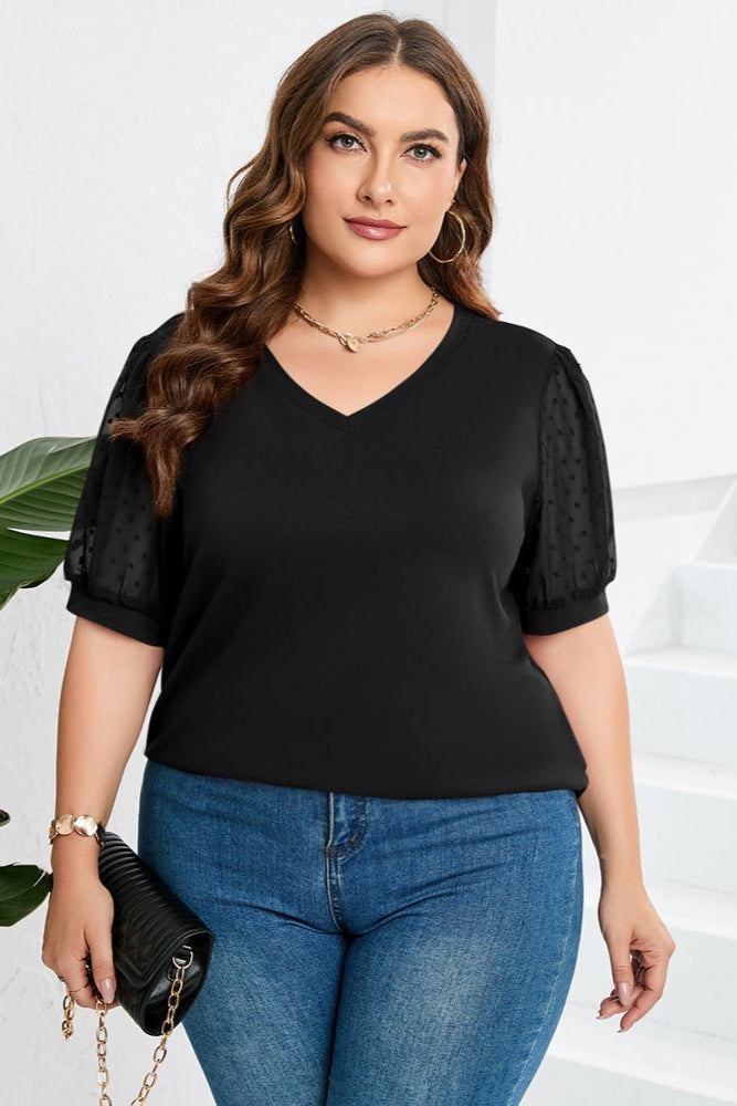 Helena | Elegante V-Ausschnitt-Bluse