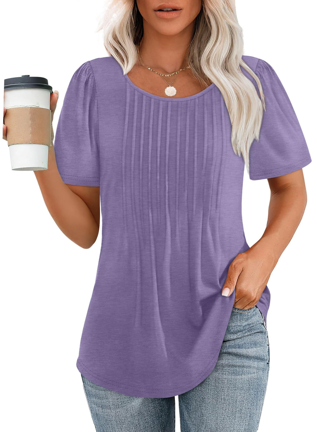 Amelie | Elegantes Plissee-Top
