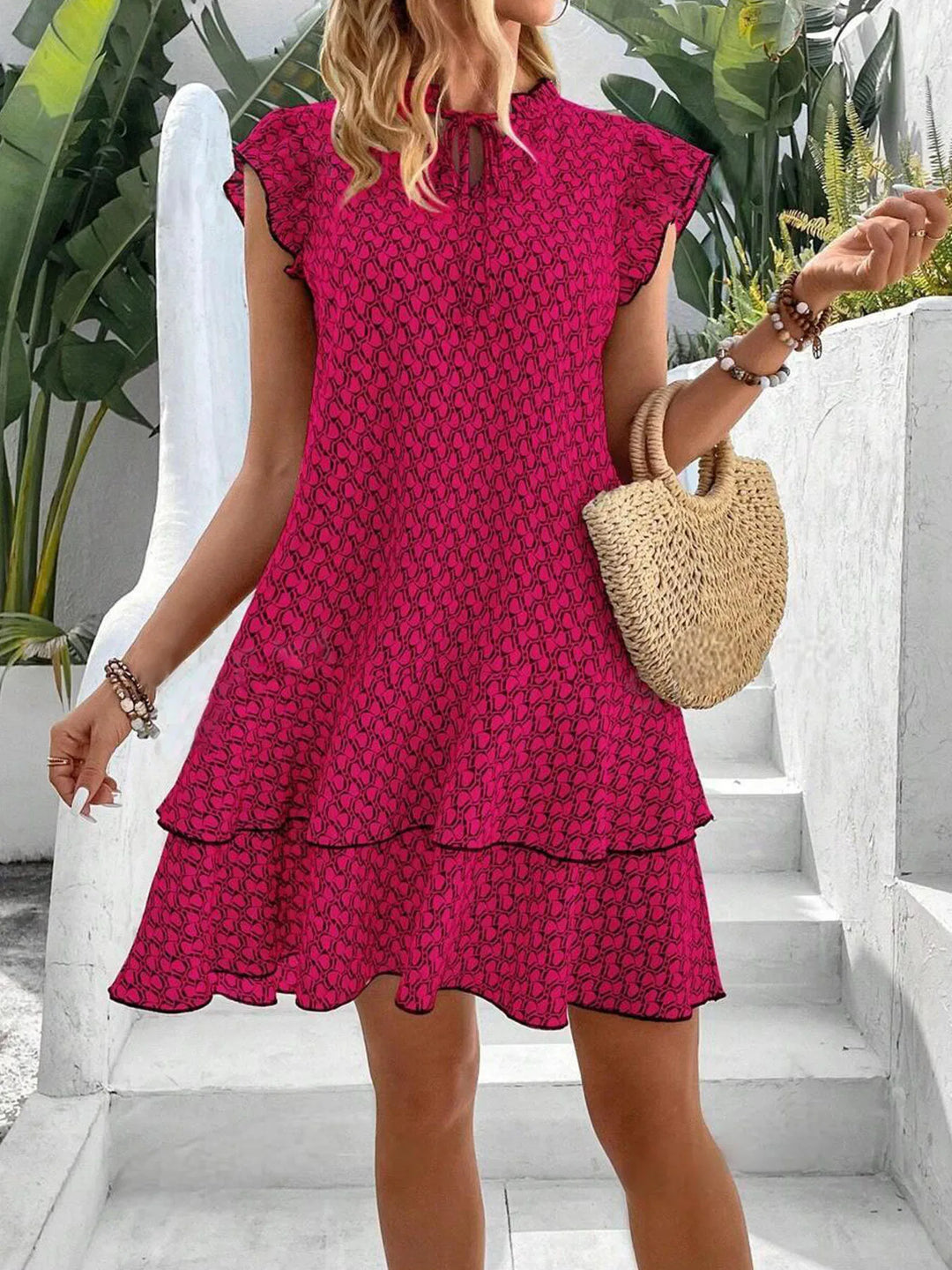Krest | Elegantes Blumenkleid