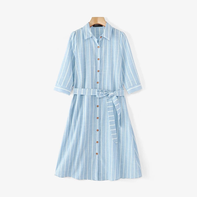 Blush Shoreline™ Hemdkleid mit Gürtel