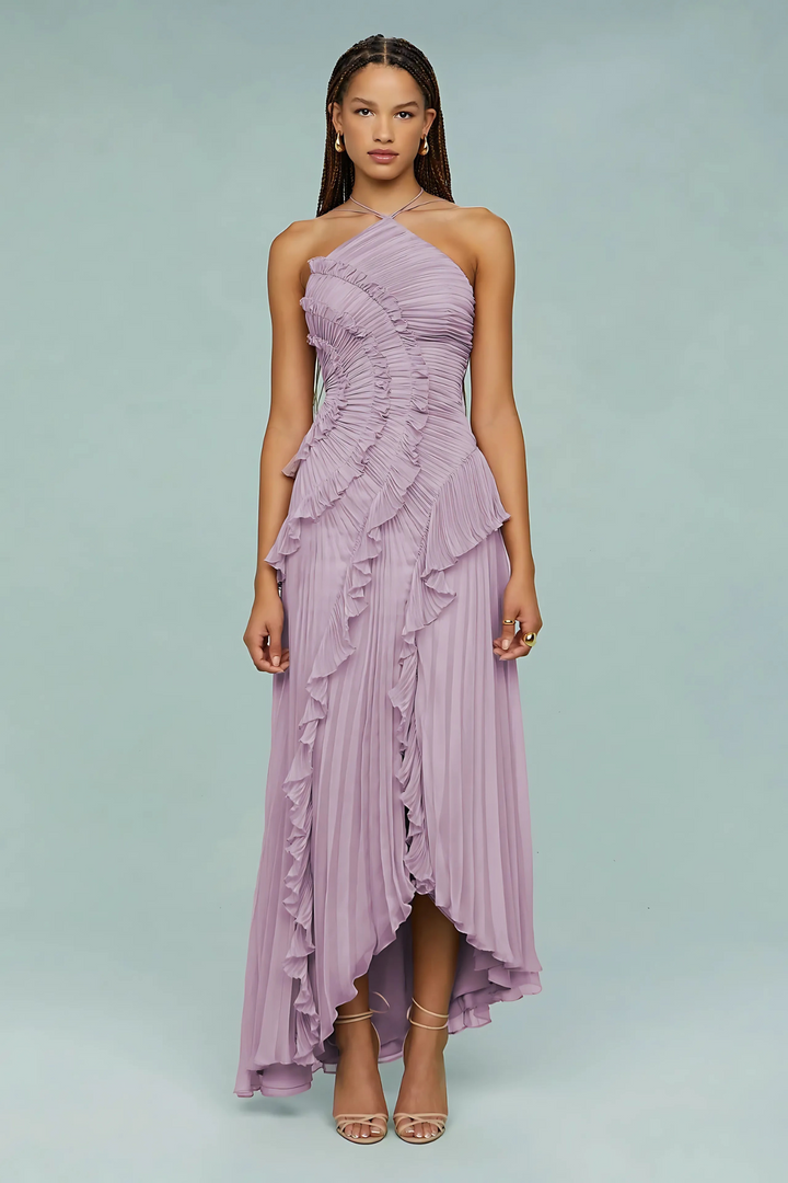 Romy™ | Elegantes Rüschen-Maxikleid