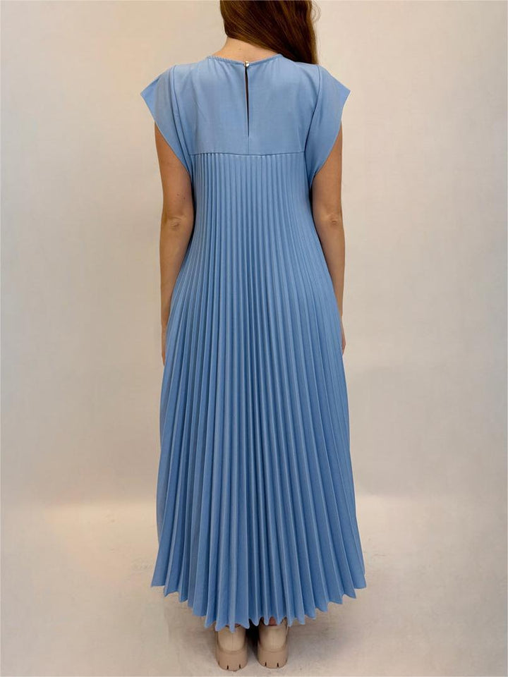 Sandra | Geplissiertes Elegantes Kleid