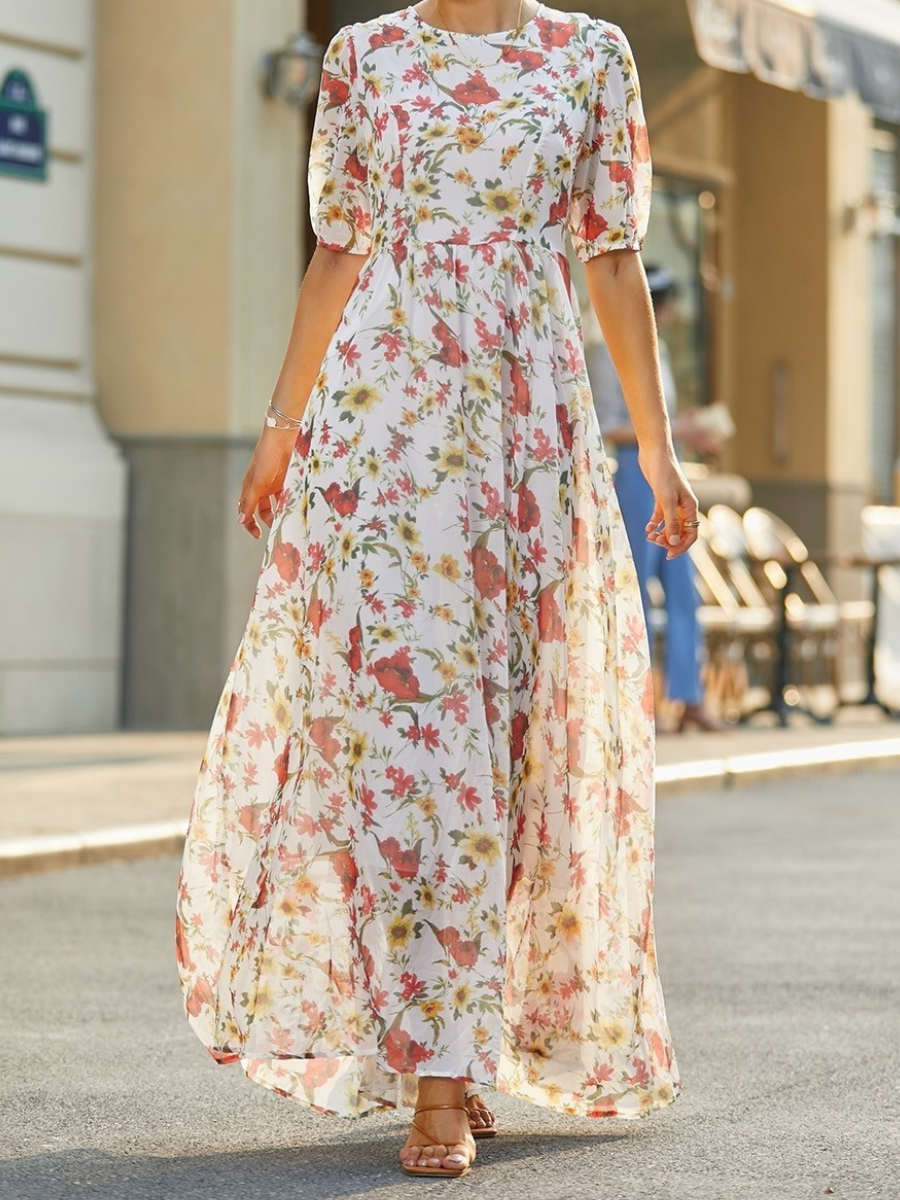 Ariane | Romantisches Maxikleid
