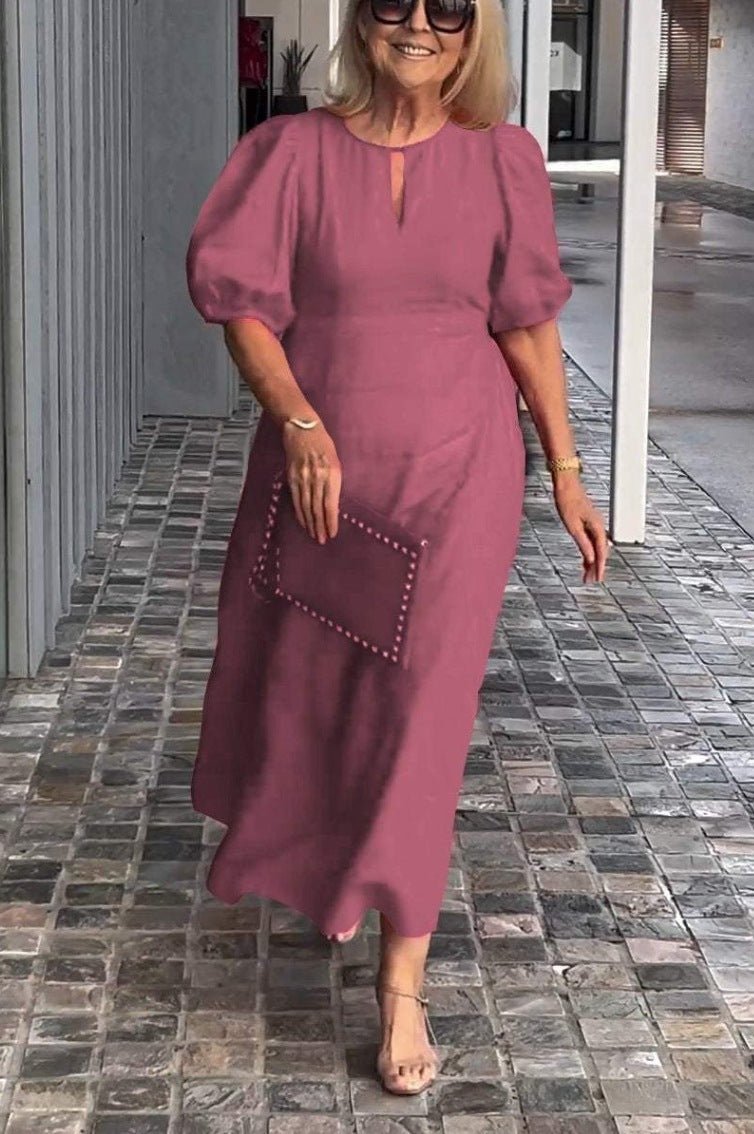 Angela | Küstentraum Midiekleid