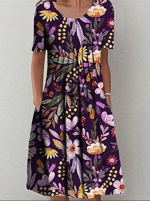 Jamila | Florales Sommerkleid