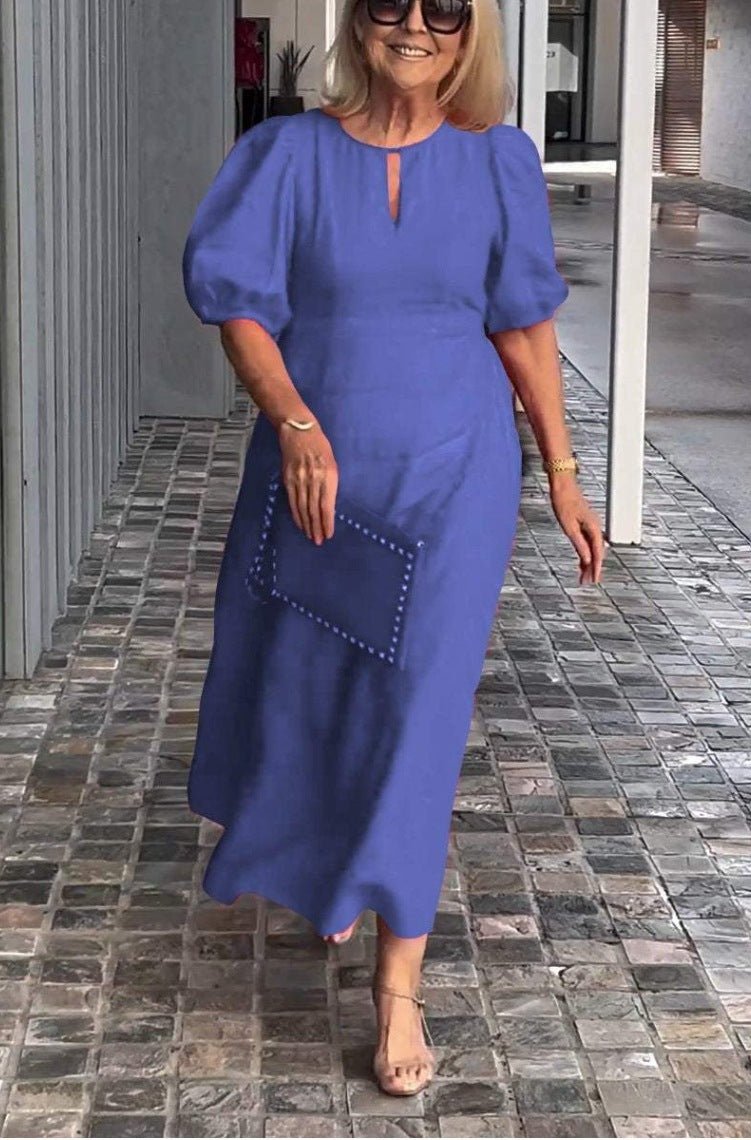Angela | Küstentraum Midiekleid