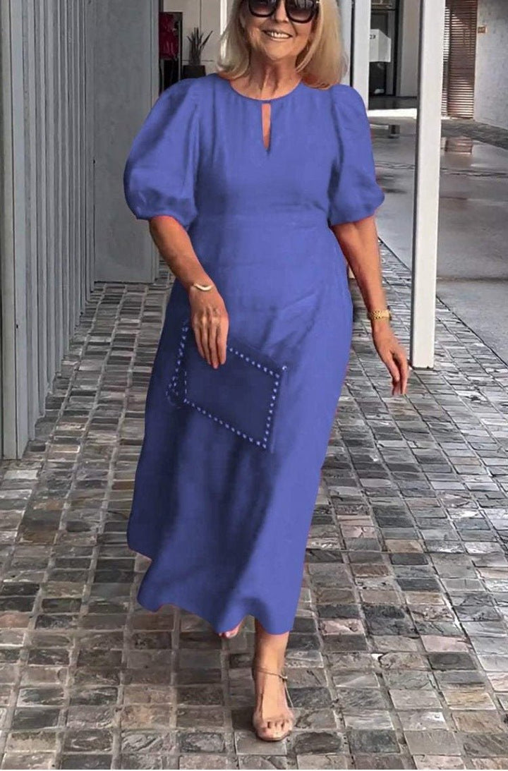 Angela | Küstentraum Midiekleid
