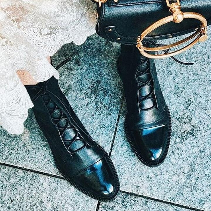 Andrea | Luxuriöse Absatzstiefel