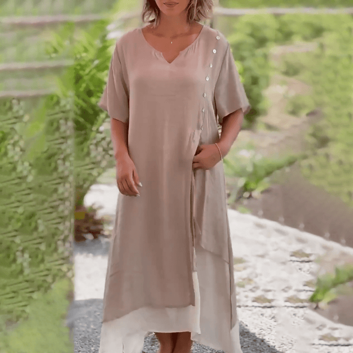 Elora | Everglow Klassisches Maxikleid