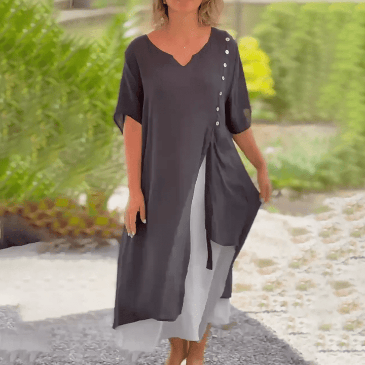 Elora | Everglow Klassisches Maxikleid