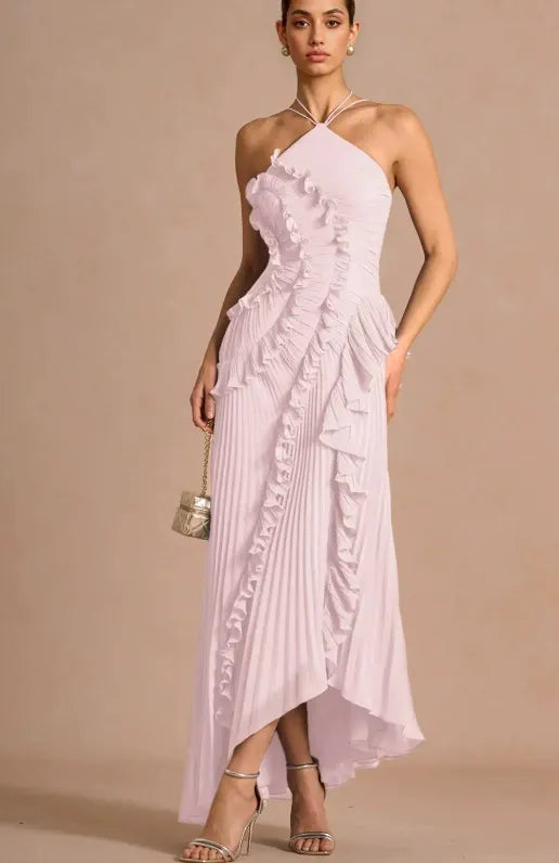 Romy™ | Elegantes Rüschen-Maxikleid