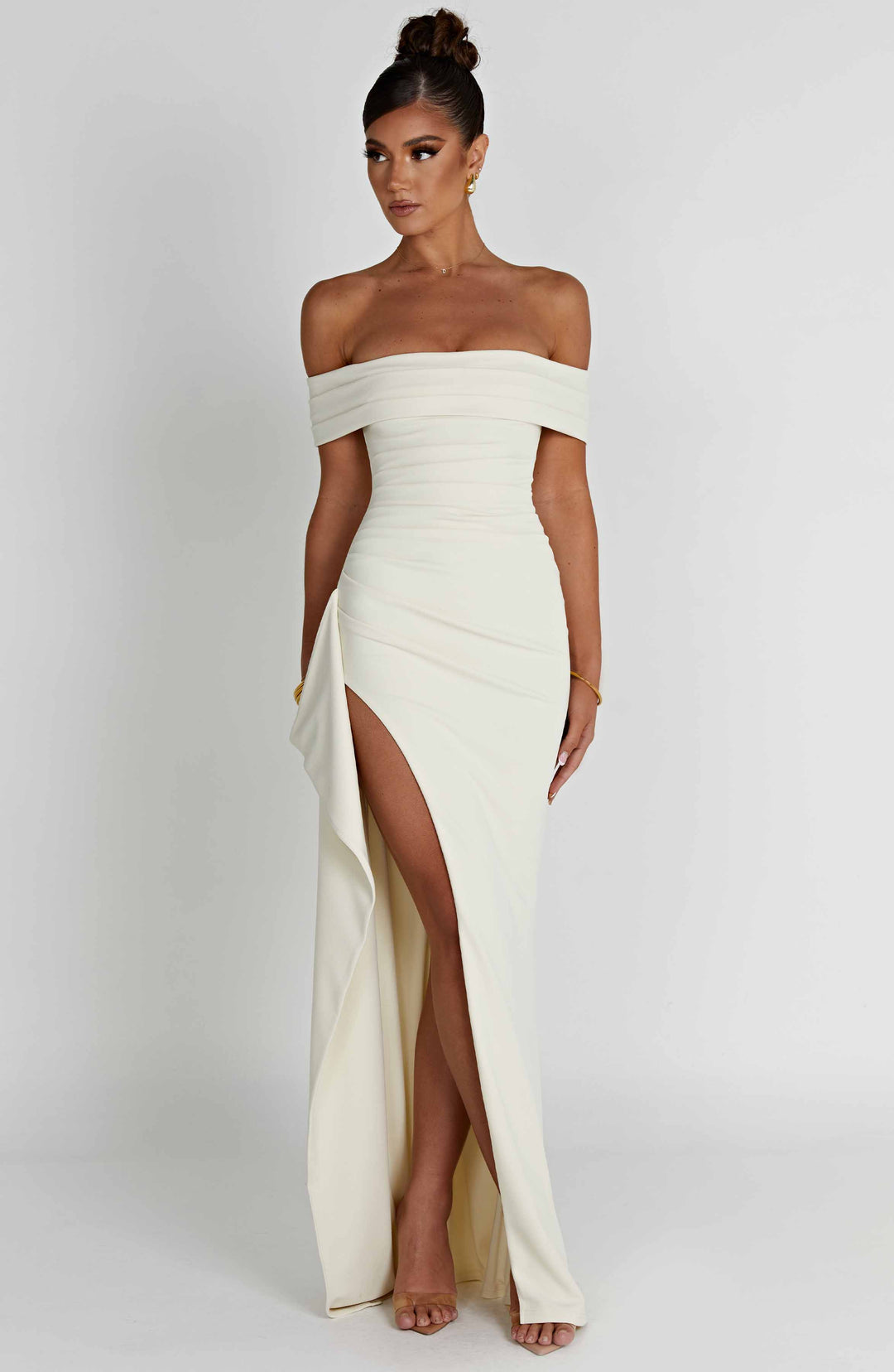 Vivienne™ | Glamouröses Off-Shoulder-Maxikleid