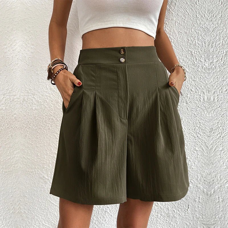 Chelsie | Hochbund Komfort Shorts