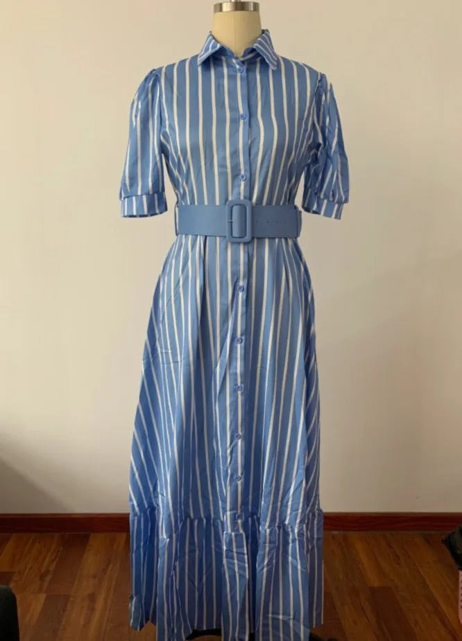 Coastal Horizon™ Maxi-Kleid