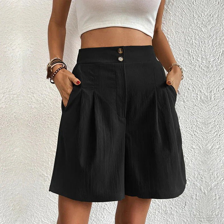 Chelsie | Hochbund Komfort Shorts