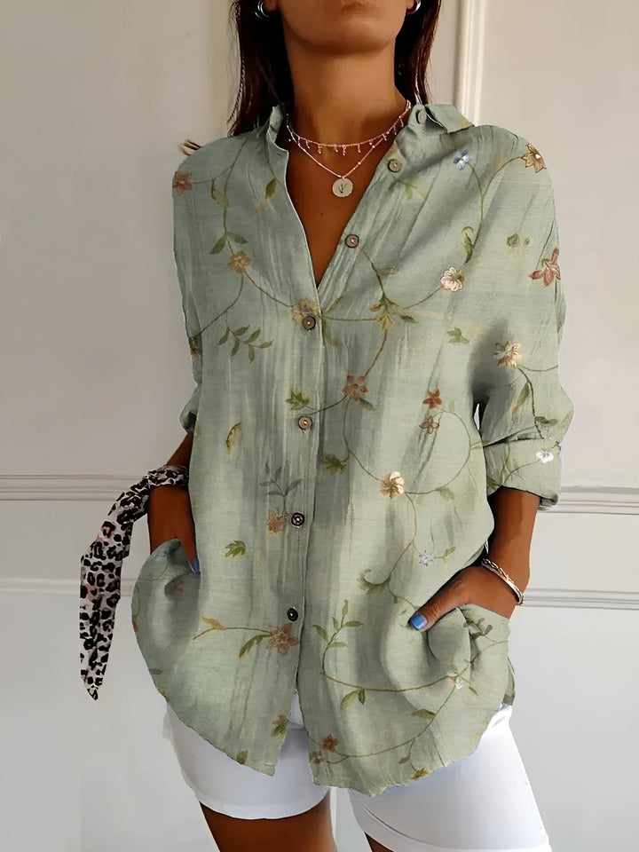 Maia | Geblümte Sommerbluse
